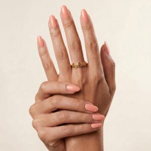 Pêche Pastel Reusable Press-On Nails