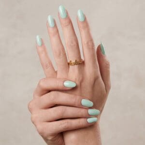 Vert Pastel Reusable Press-On Nails