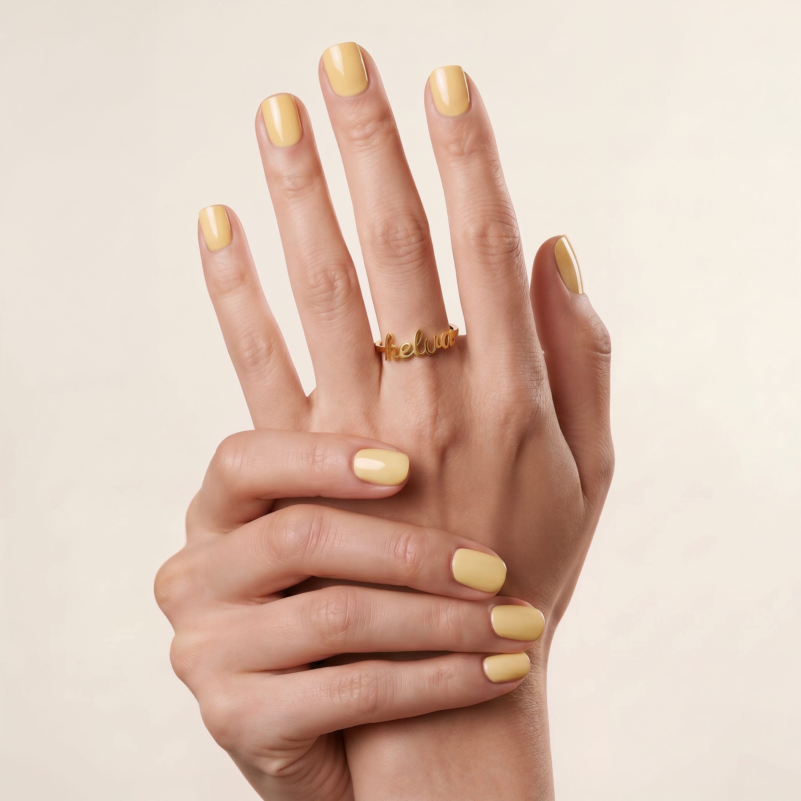 Jaune Beurre Reusable Press-On Nails