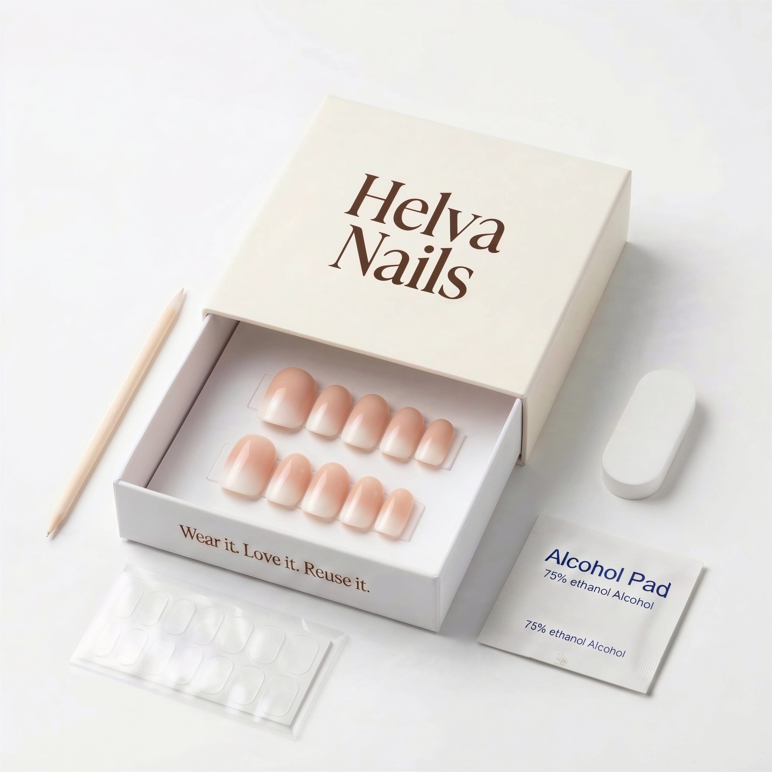 Baby Boomer Reusable Press-On Nails - Image 4